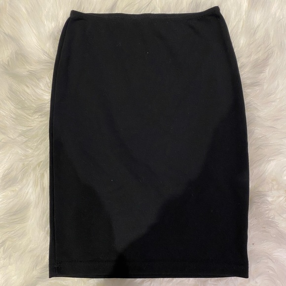 Black mini skirt jersey small - Picture 1 of 2